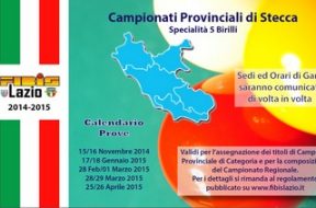 Campionati Provinciali 2014/2015