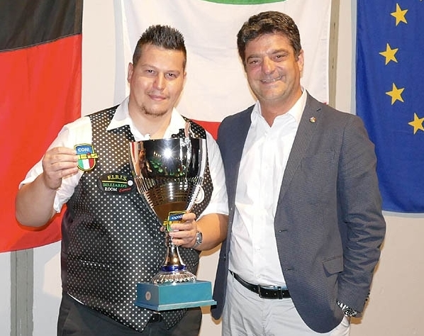 Daniele Palmieri Campione Italiano Master 2017/2018