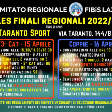 Poules Finali Regionali 2022 2023 15 16 Aprile 2023